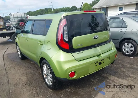 2017 Kia Soul + from USA, damaged, VIN KNDJP3A57H7877812